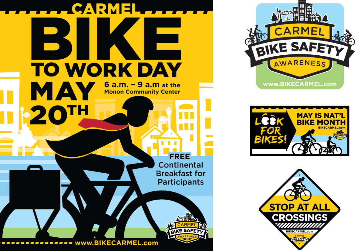 Carmel Bike Safety Branding