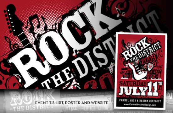 Rock the District Event Website