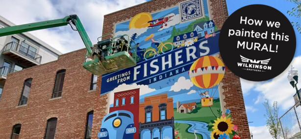 Greetings From Fishers – Mural by Wilkinson Brothers
