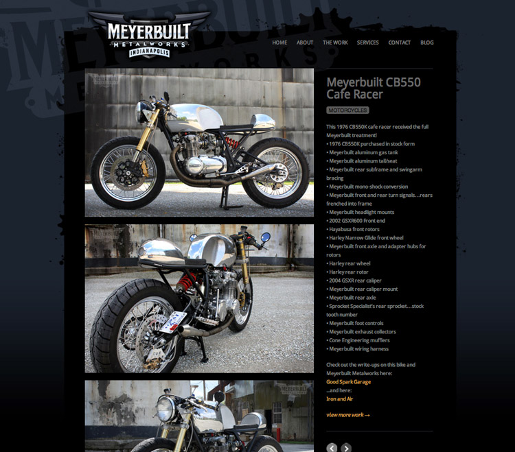 Meyerbuilt Metalworks Website