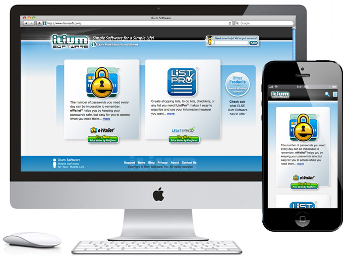Website Design Ilium Software