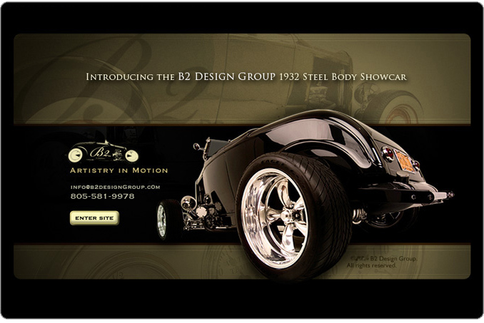 B2 Design Group website