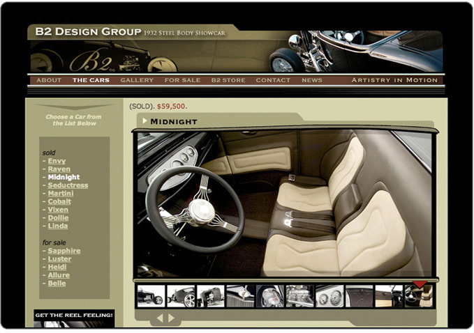 B2 Design Group website