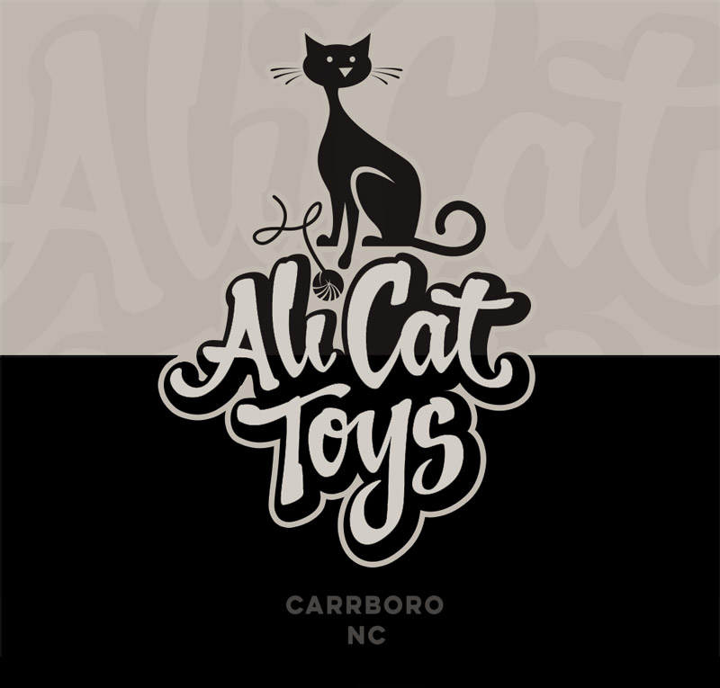 Ali Cat Toys Logo Design