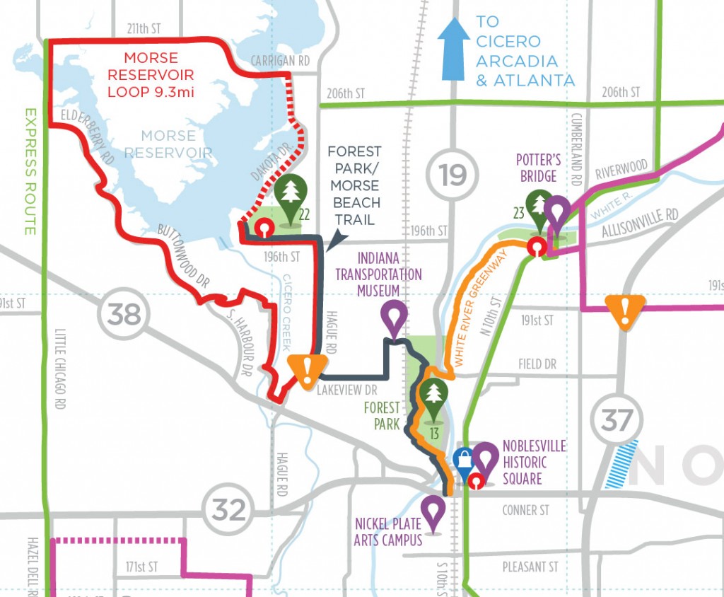 Hamilton County Indiana Trail Guide Wilkinson Brothers Graphic