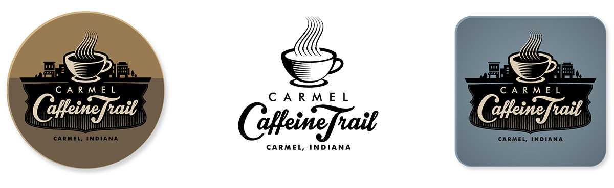Carmel Caffeine Trail Logo
