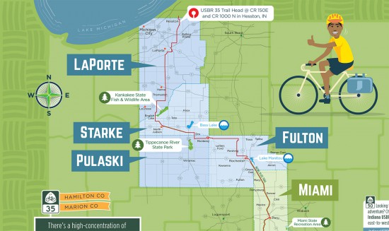 Bicycle Route / Trail Map