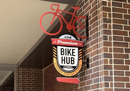 Bike Hub Signage