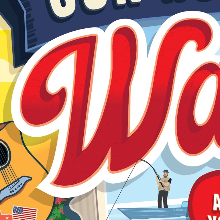 Waxahachie, Texas Mural