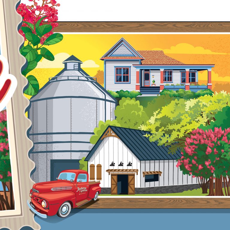 Waxahachie, Texas Mural