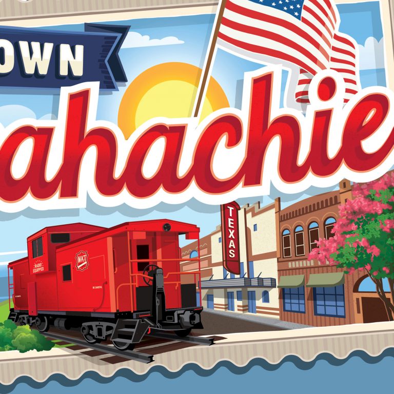 Waxahachie, Texas Mural