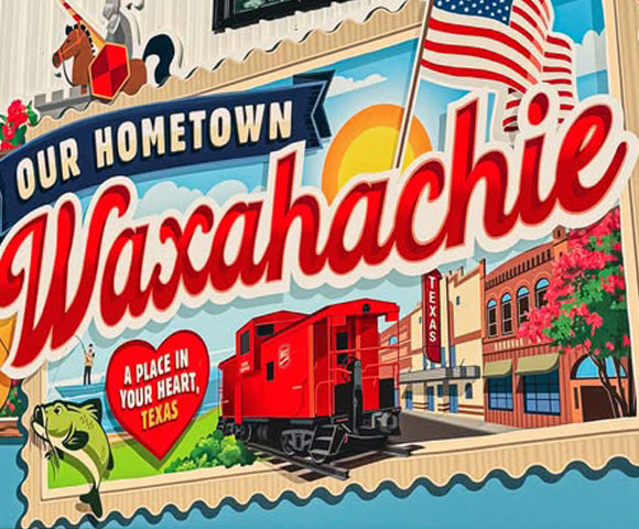 Waxahachie, Texas Mural