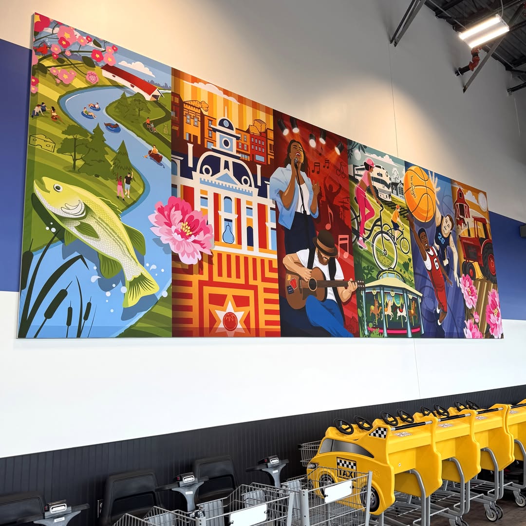 Noblesville Kroger Mural